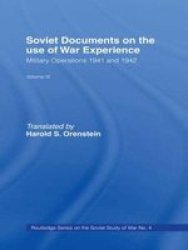 Soviet Documents On The Use Of War Experience: Volume Three