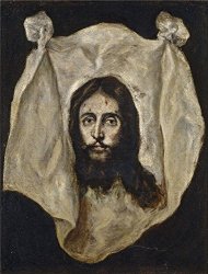 ChrisBroadhurst 'el Greco The Holy Visage 1590 95 ' Oil Painting 20 X 26 Inch 51 X 67 Cm Printed On High Quality Polyster