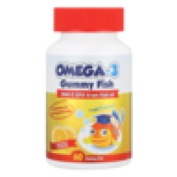 Omega 3 Gummy Fish Chews 60 Pack
