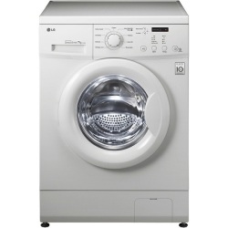 Lg 7kg Front Loader Washing Machine - White