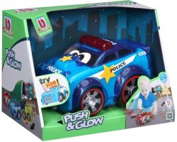 Junior - Push & Glow - Police Car Playset