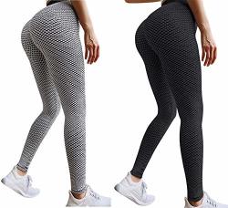 Famous Tiktok Leggings For Women - 2 Pack Tik Tok Butt Lift High Waist Yoga  Pants Prices, Shop Deals Online