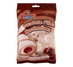 Gordons - Sweets - Chocolate Filled Marshmallows - 80G - 12 Pack