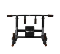 Wall Mounted Pull Up Bar And Dip Station For Home Gym