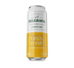 BELGRAVIA Gin And Tonic 24 X 440ML