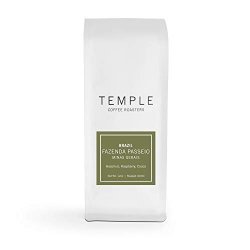 Temple Coffee "brazil Fazenda Passeio" Medium Roasted Whole Bean Coffee - 5 Pound Bag