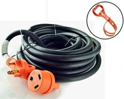 Gowise Power RVC3004 50' 30 Amp Rv Extension Cord W Handles- 30A Male To 30A Female