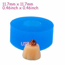 025LBG Kawaii Cute Fruit Cheese Cream Chocolate Pudding Dessert Fondant Silicone Mold For Cake Decorating Chocolate Soap Epoxy Clay Fimo Clay