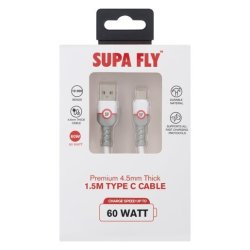 Fly Premium 4.5MM 1.5M Type C Cable