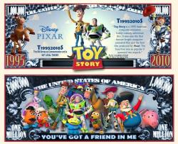The Toy Story Novelty Million Dollar Bill