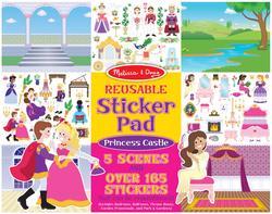 Melissa & Doug Princess Castle Reusable Sticker Pad