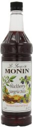 Monin Flavored Syrup Blackberry Sangria 33.8-OUNCE Plastic Bottles Pack Of 4