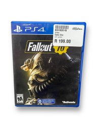 PS4 Fallout 76 Game Disc