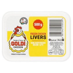 GoldX Goldi Chicken Livers 500G
