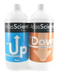 1 Set Unrivaled Popular As Hydroponic Ph Control Adjustment Accurate Atlas Test Kit General Water Up And Down Volume 32 Oz Each