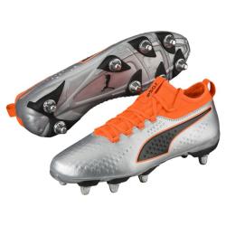 Puma Men's One H8 Rugby Boots - Silver
