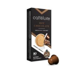 Caffeluxe Signature Milky Hot Chocolate 10 Capsules Nespresso Compatible