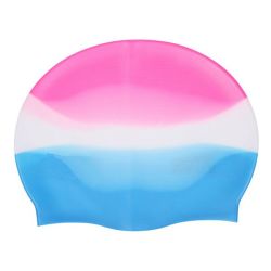 Senior Silicone Swimming Cap - Pink