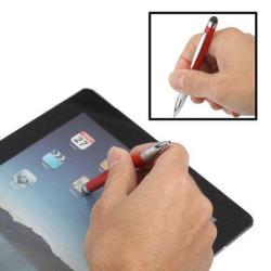 2 In 1 Touch Pen + Ball Point Pen For Iphone 6 6 Plus 5 & 5S & 5C 4 & 4S Ipad Ipad MINI All Cap...