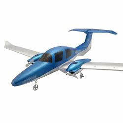 Dacawin ?GD006 Rc Airplane? 2.4G 3-AXIS Gyro 548MM Wingspan Remote Control Diy Glider Fixed Wing Rc Airplane Blue
