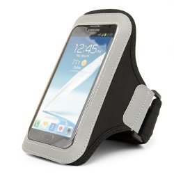 Smartphone Sport Armband Compatible With Blu Studio X8 HD Mega G4 J8M LTE View XL Smartphones Up To 6.75IN And Sumaclife Tm Wristband Black