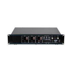 Hybrid IA200 Stereo Installation Amplifier 2 X 225 Watt Rms Class D 3MIC LINE Inputs MP3 Player