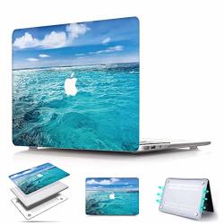 Papyhall Macbook Air 11 Inch Case Plastic Shell Cover Only Compatible Macbook Air 11 Inch Model: A1370 A1465 Ocean