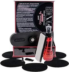 Allsop Orbitrac 3 Pro Vinyl Record Cleaning System 2X Cleaning Cartridges Protective Non-skid Pad Cleaner Fluid Reviving Brush And Storage Case 31735