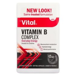 Vitamin B Complex High Potency Tablets 60S