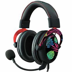 Mightyskins Skin Compatible With Kingston Hyperx Cloud II Gaming Headset - Neon Tropics Protective Durable And Unique Vinyl Decal Wrap Cover Easy