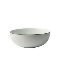 Premium Porcelain Salad Bowl With Black Band