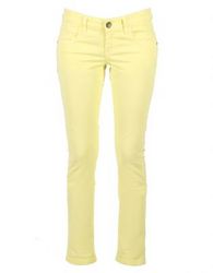 Linx Stretch Solid Style Slim Jeans Yellow