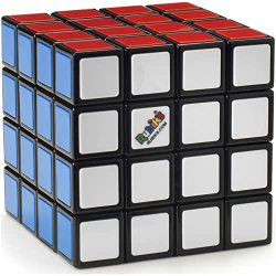 Rubik's Master 4X4 Cube Classic Color-matching Problem-solving Brain Teaser Puzzle 1-PLAYER Game Toy For Adults & Kids Ages 8 And Up
