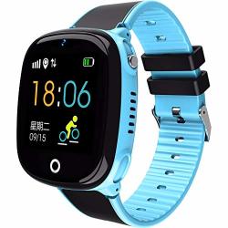 Jinjin Kids Smartwatch Sos Function Gps Positioning. Additional Features Photo Call Waterproof Information Push Motion Tracking Smart Reminder Mobile Location Tracking Alarm For Boys