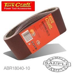 Craft Sanding Belt 100 X 610MM 40 Grit 10 PACK