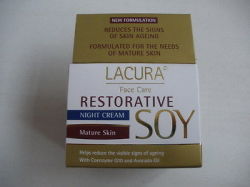Lacura International Award Winner - Restorative Soy Night Cream For Mature Skin