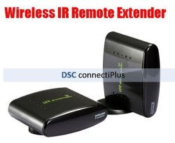 433MHZ Wireless Ir Remote Extender Max Up To 200M For Dvd dstv dvr iptv hifi Etc. Black ..
