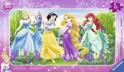 Frame Disney Princess Promenade 15 Piece Puzzle
