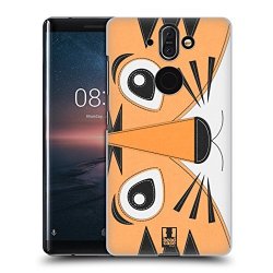 Head Case Designs Tiger Animal Patches Series 2 Hard Back Case For Nokia 8 Sirocco