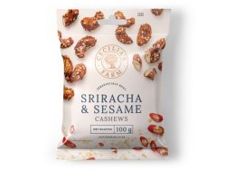 Sriracha & Sesame Roasted Cashews 100G