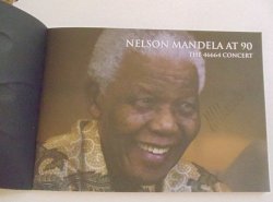 Mandela Signed - 90th Birthday Booklet - Signed On The Day Of The Birthday Celebrations - Coa Includ