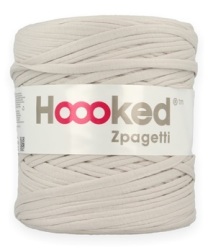 Spaghetti T-shirt Yarn - White - Sold Per Meter