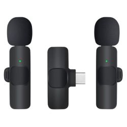 2 In 1 Wireless Microphone For Type-c Devices For Live Recording Show
