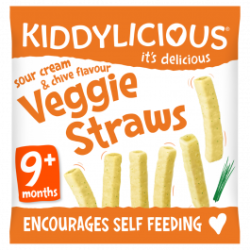 - Veggi Straws Sour Cream & Chives 15G