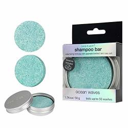 Body & Earth Solid Shampoo Bar Hair Soap Conditioner With Travel Tin Containers - Enriched With Natural Essential Oils Benefit For Dry Oily And
