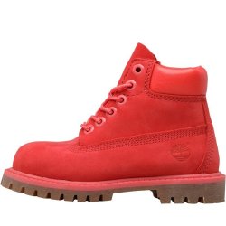 Timberland Infant 6 Premium Boots - Red Parallel Import