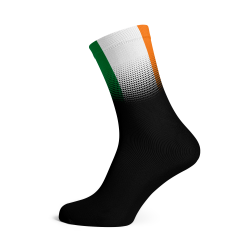 Ireland Flag Socks - Medium Black