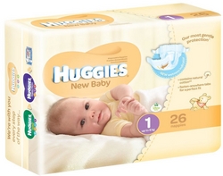 Huggies - Newbaby Size 1 26