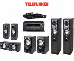 Telefunken Tht-5200 5.2 Channel Hifi System With Hdmi