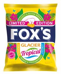 Fox's Glacier Tropical 200G - Uk british Sweets candy